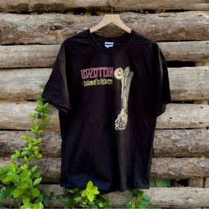 Led Zeppelin 2005 T Shirt Vintage Rock Band Tee Stairway to Heaven XL